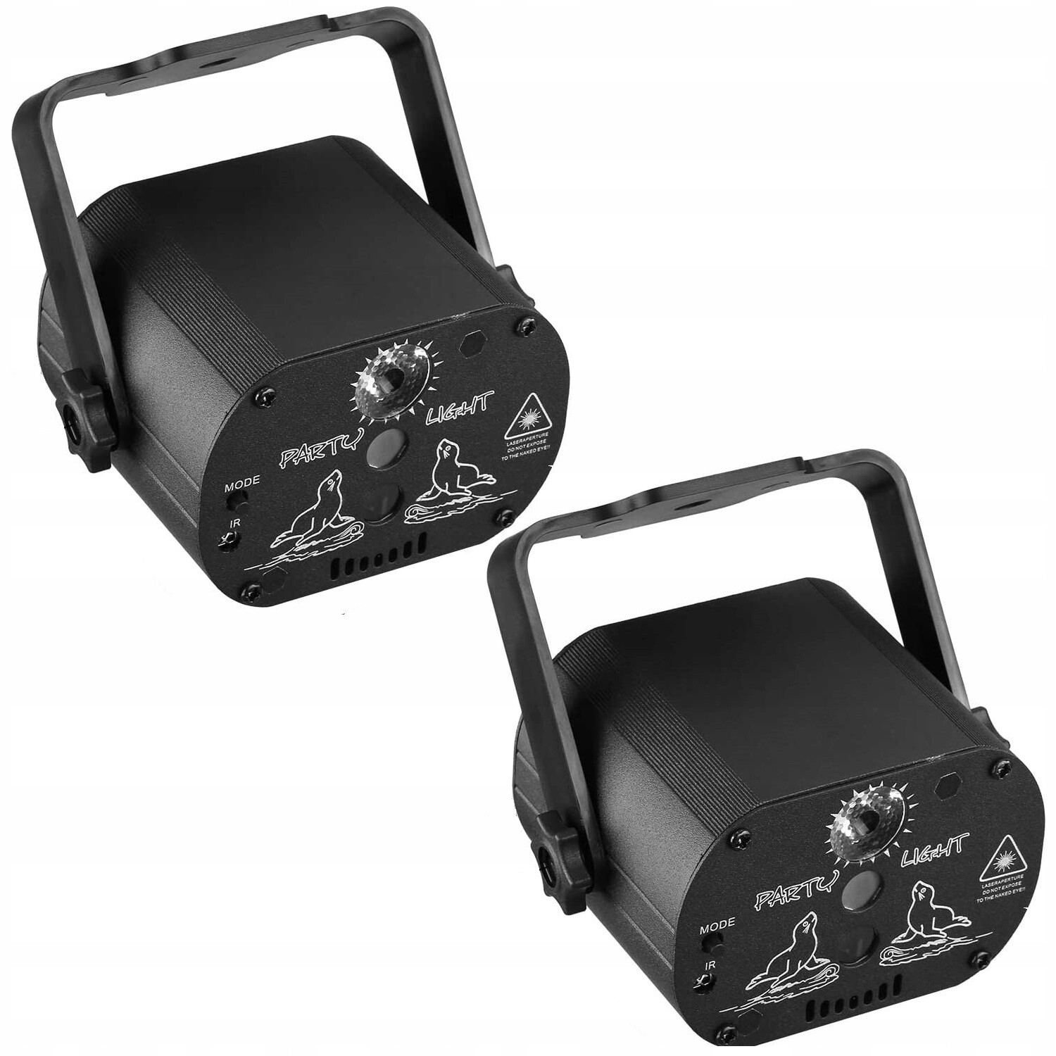 Profesionální Rgb laserový projektor 240 vzorů, zvukově aktivní, bateriový pilot