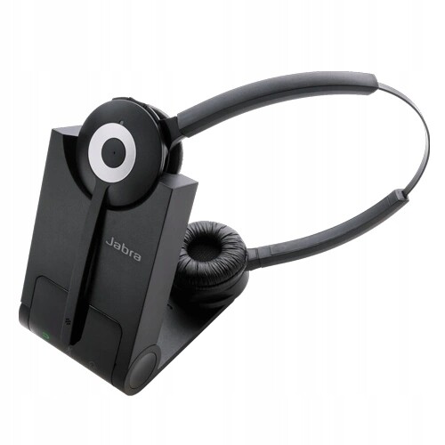 Sluchátka Do Uší S Mikrofonem Jabra Pro 930 Duo Ms, Černá
