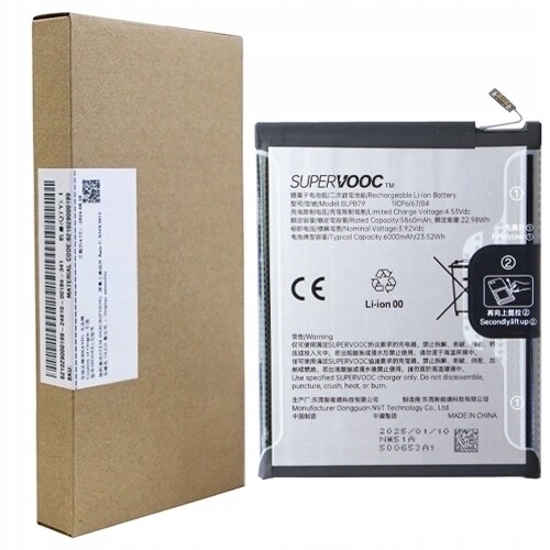 Baterie Akumulátor BLPB79 Realme 14 Pro+ Plus 5G 6000 mAh Nová Originální