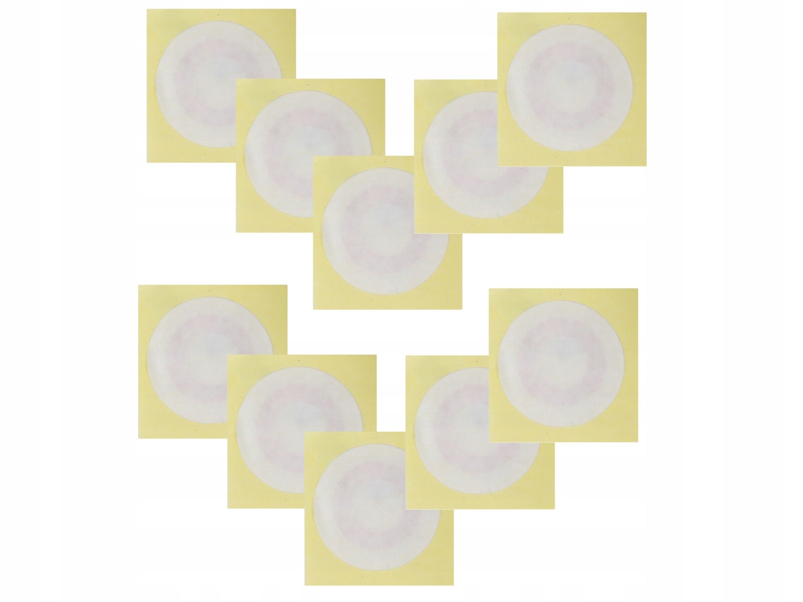 Programovatelná nálepka ID Unique 125 kHz Tag TM5577 pro Zámek 25 mm 100 kusů