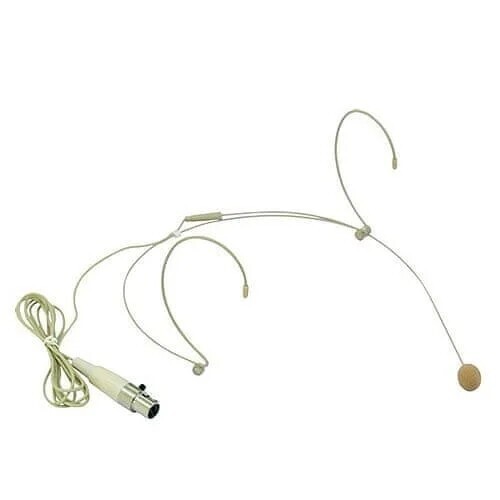Mikrofon Omnitronic, HS-500, náhlavní mikrofon mini Xlr