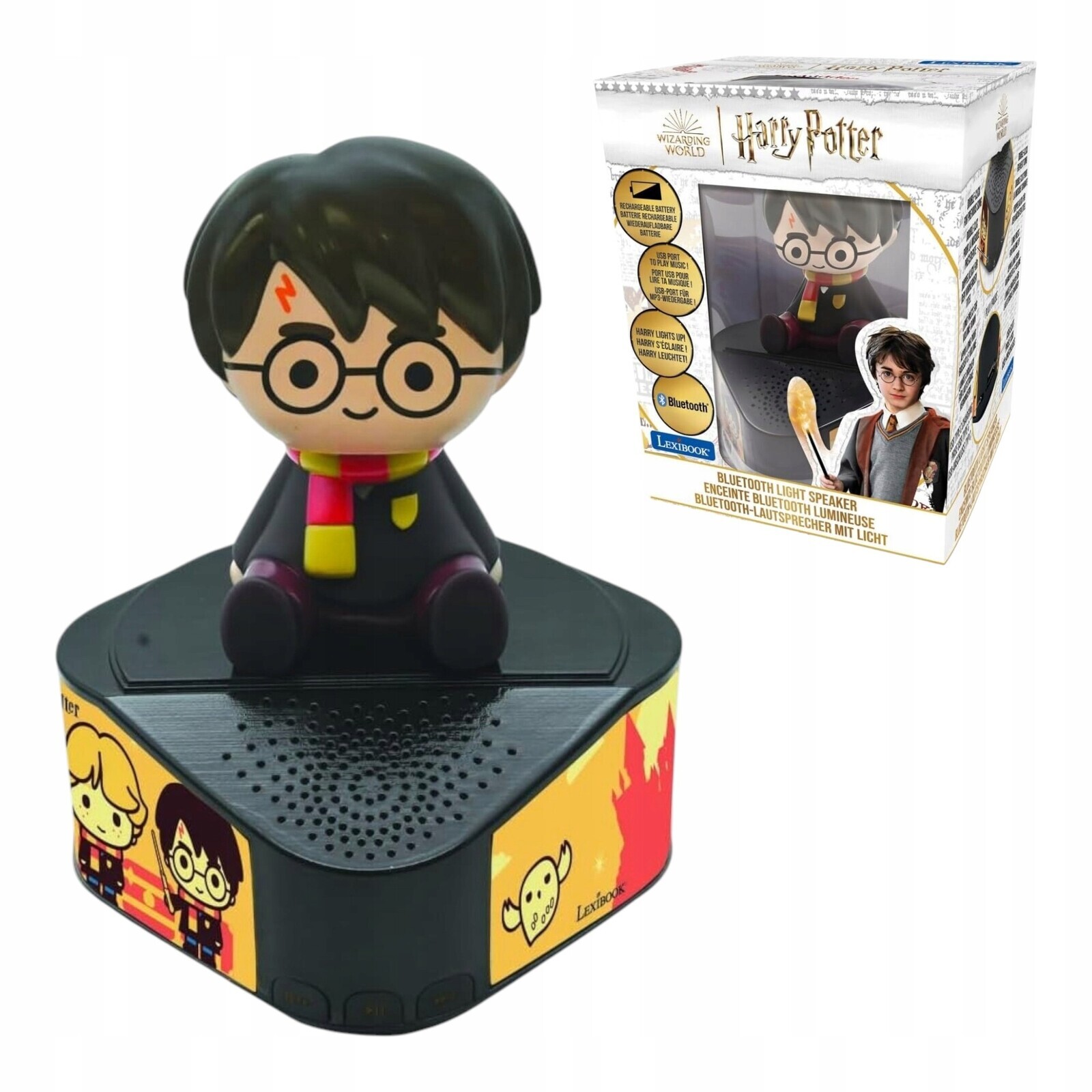 Reproduktor Harry Potter se svítící figurkou pro děti Hp Bluetooth