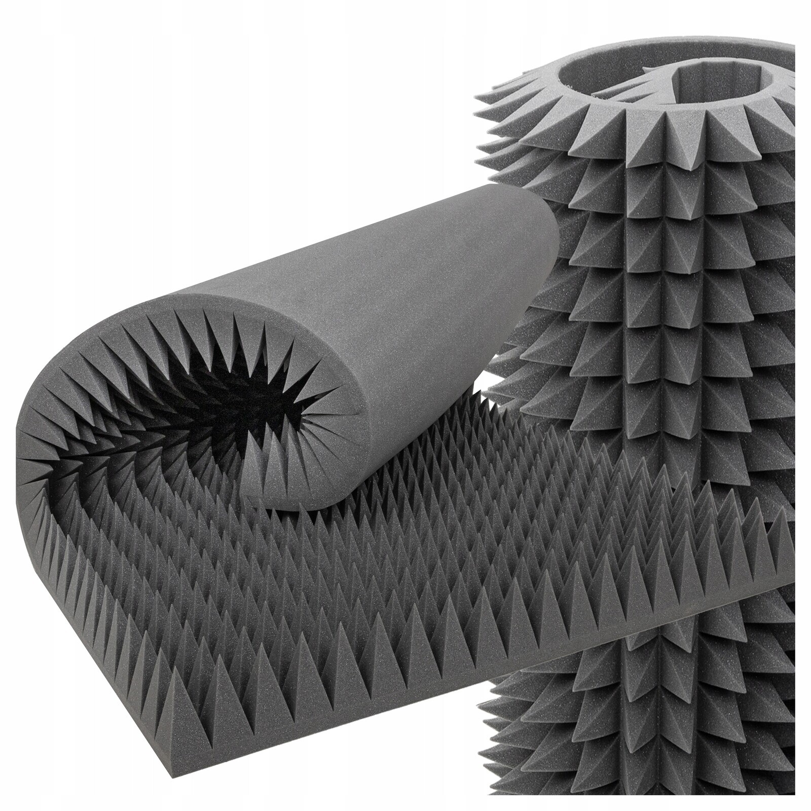 Pyramidová Pěna Pro Ztlumení Místnosti Okamžitý Efekt 200 x 100 cm