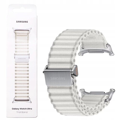 Originální Řemínek Samsung Galaxy Watch Ultra Trail Band White Sand