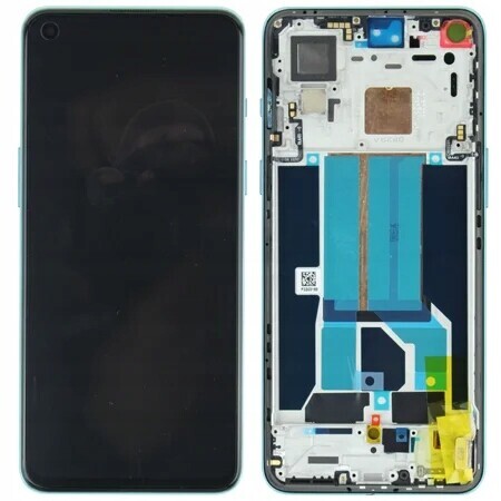 Rychlý LCD Digitizer Displej Pro Oneplus Nord 2 5G Modrý Haze