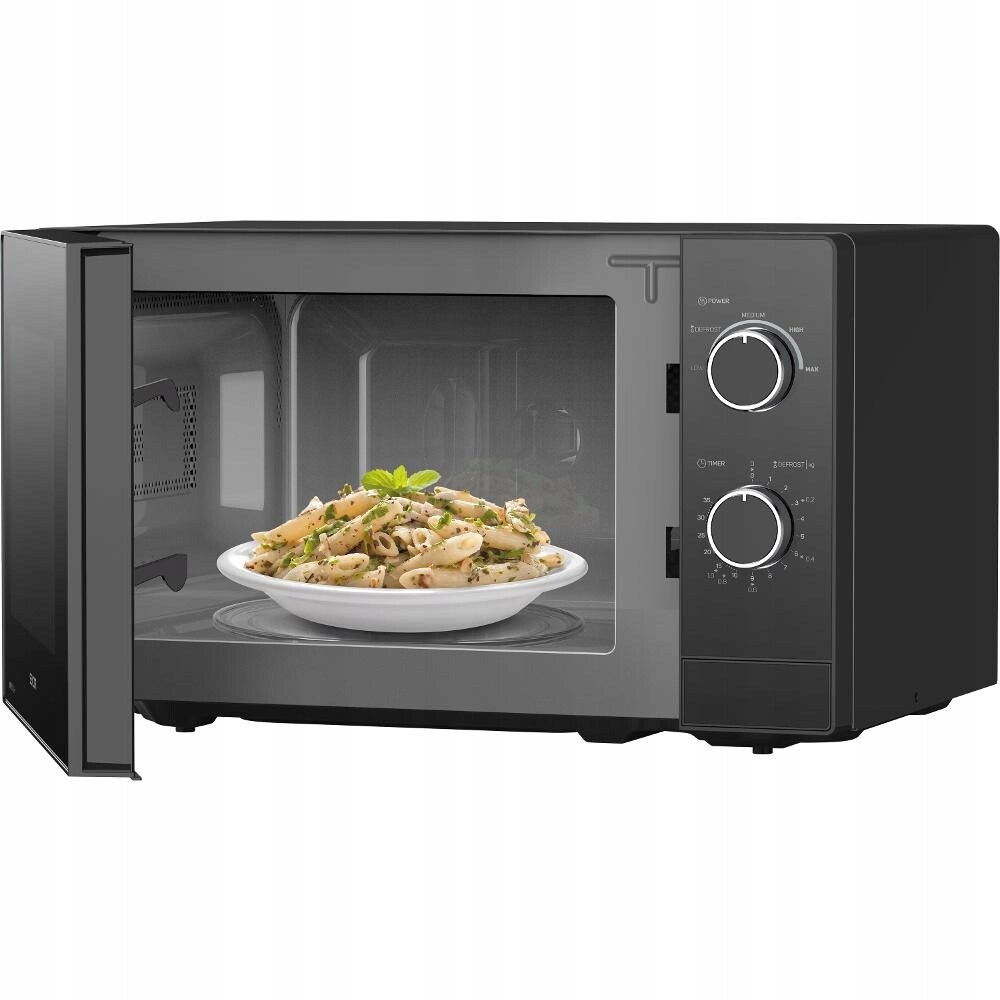 Mikrovlnná trouba Černá Jednoduchá obsluha Časovač 700 W