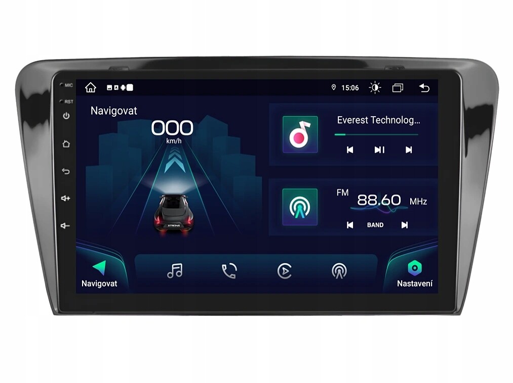 Xtrons 2DIN autorádio IAP12-XEV11 Android, Škoda Octavia III