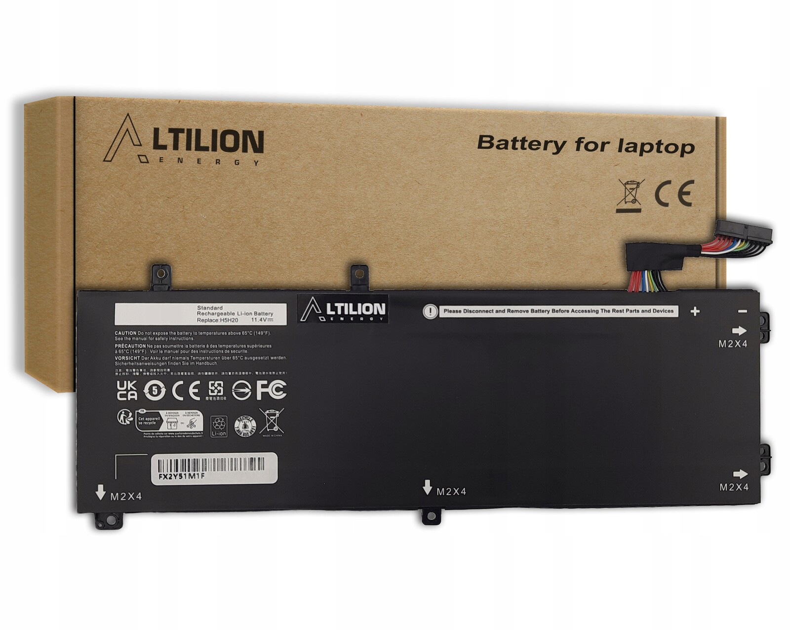 Baterie H5H20 pro Dell 5520 5530 Dell Xps 9550 9560 9570