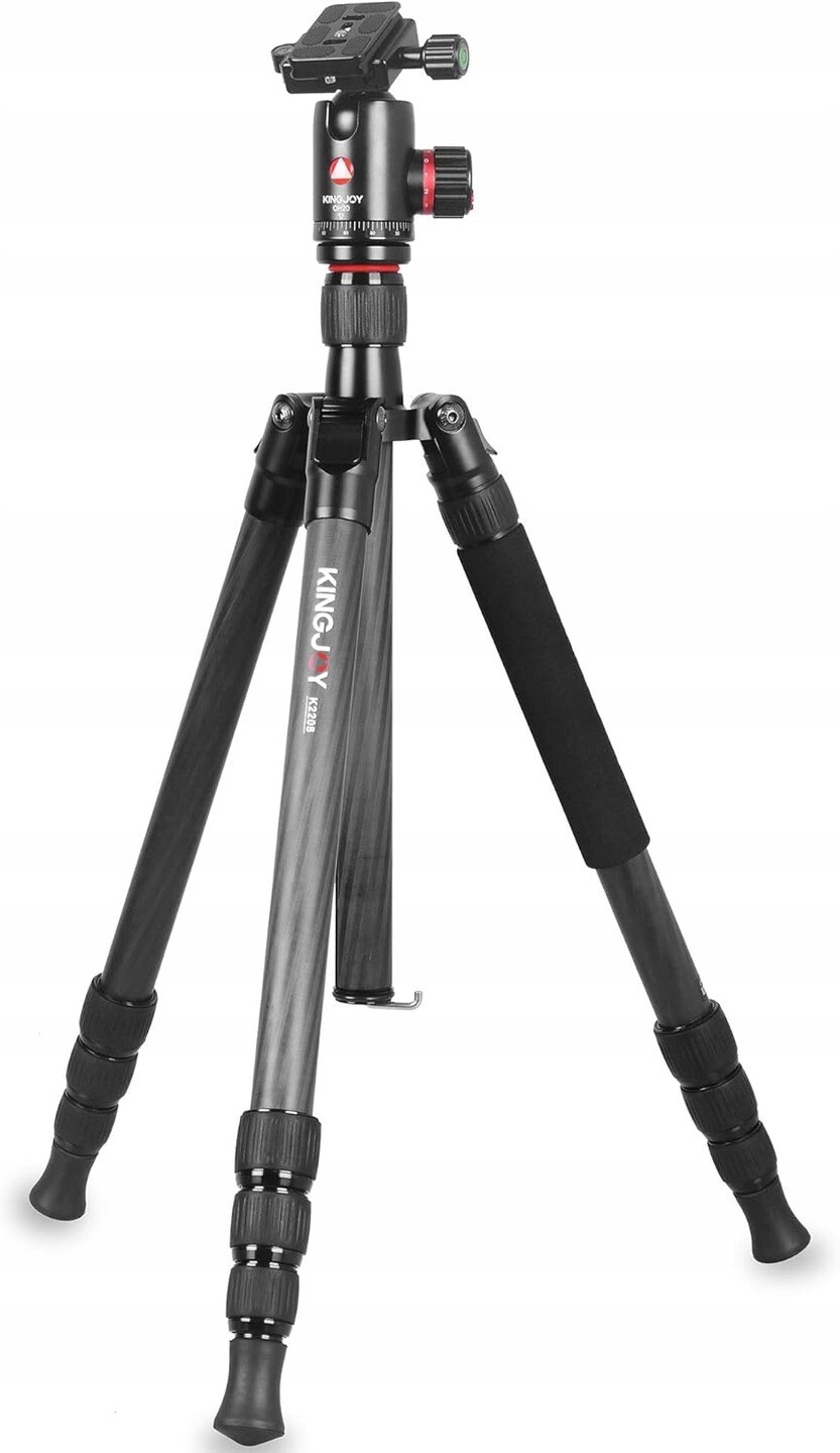 Stativ Kingjoy Carbon K2208 s hlavou Q20 4v1 tripod 166 cm sada