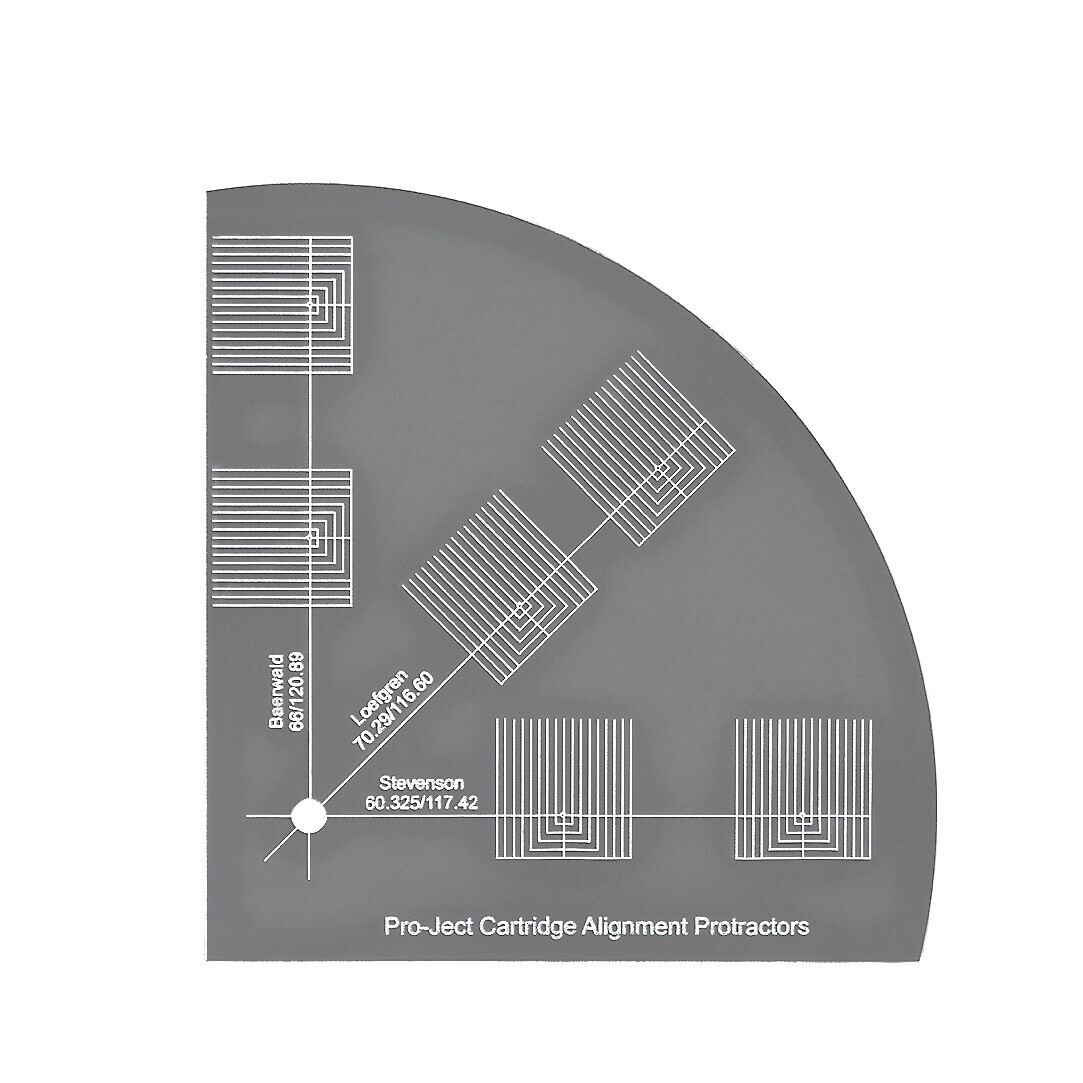 Šablona kalibrace Pro-Ject Align it DS2