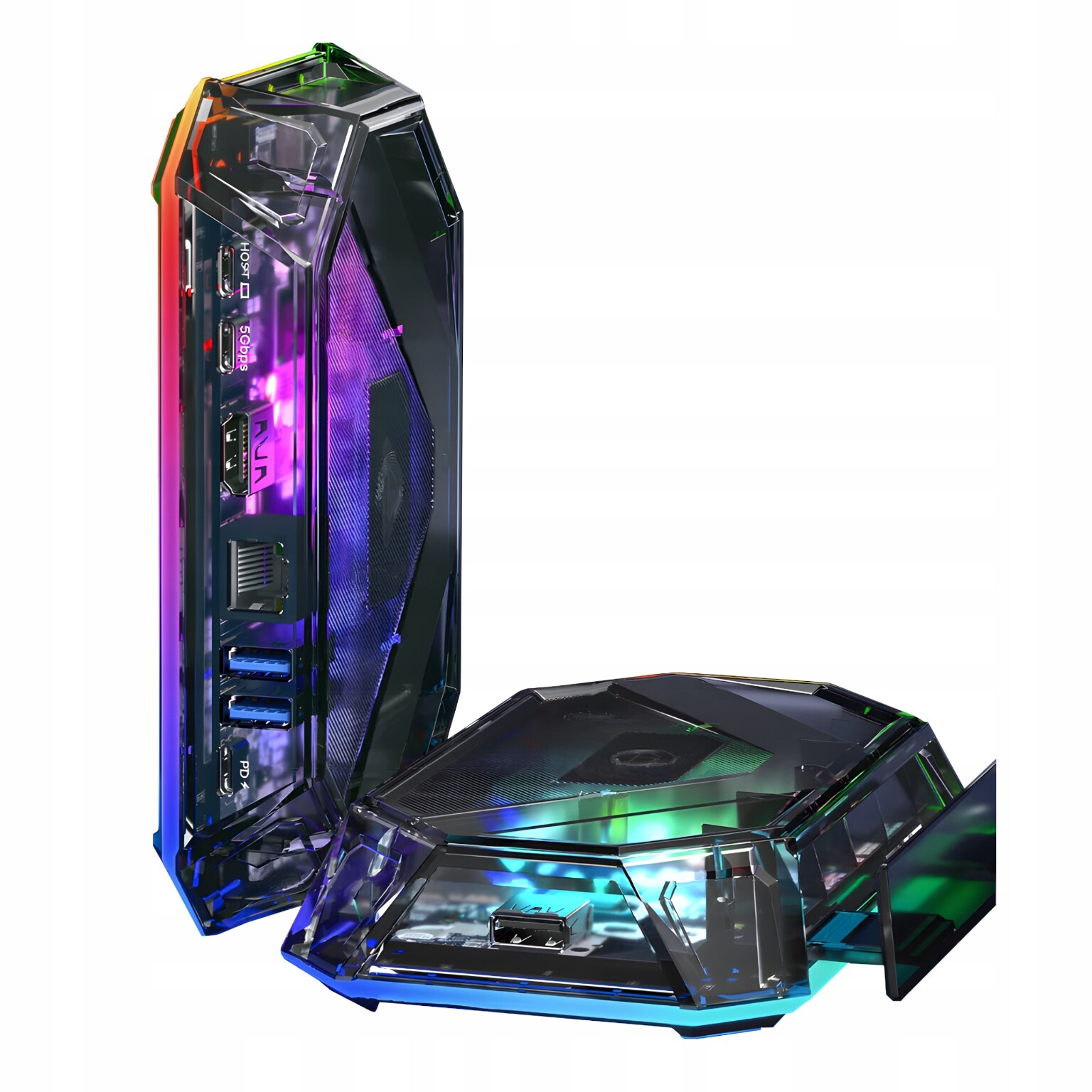 Usb Hub Multifunkční dokovací stanice 8v1 Hdmi 4k 5Gbps pro Steam Deck