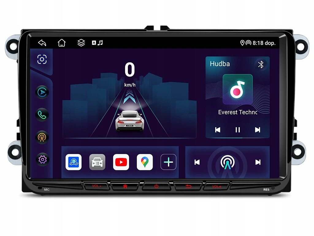 Xtrons 2DIN autorádio ID90MTVL Android s Gps