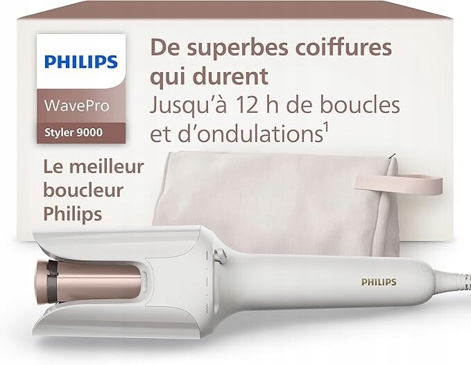 Automatická kulma Philips WavePro Styler 9000 BHB968/10 Ionizace