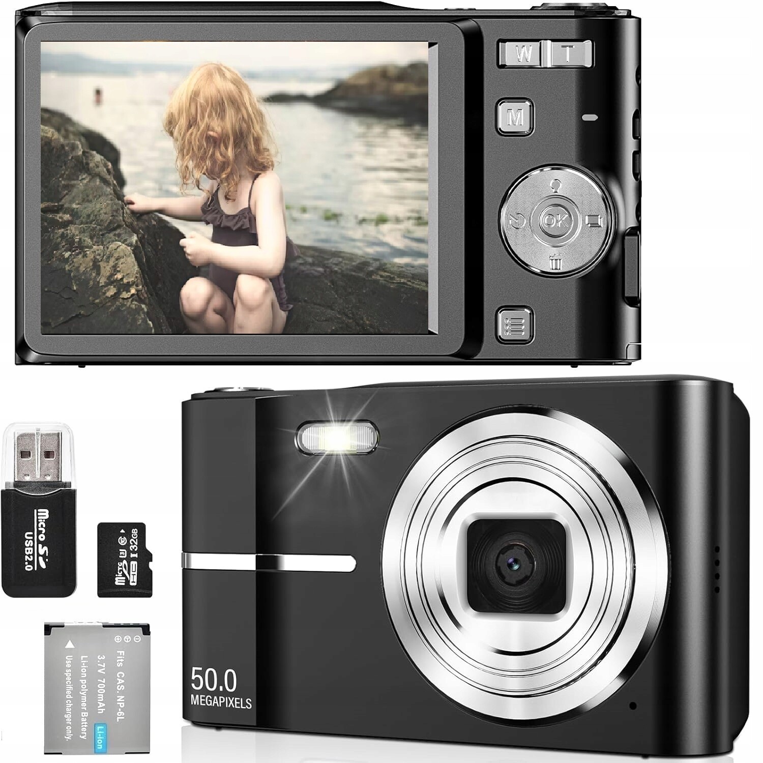 Chytrá Bezpečná Digitální Fotoaparátová Paměťová Karta S 16X Rozpoznáváním Obličejů, Vysoká Kvalita