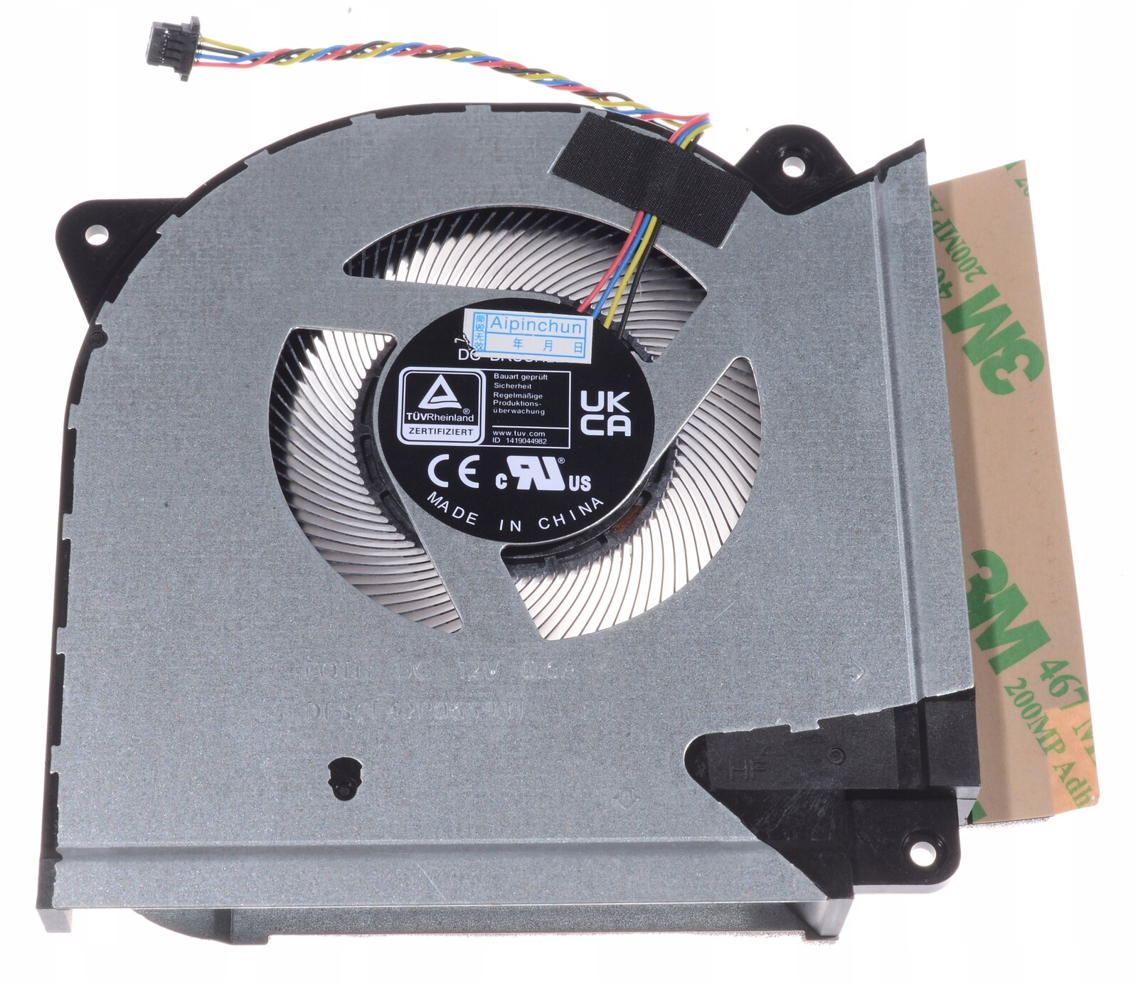 Ventilátor 12V Fqth 13Č.0DB0P01011 6033B0126201 Asus Rog G773 G733PY G733PZ