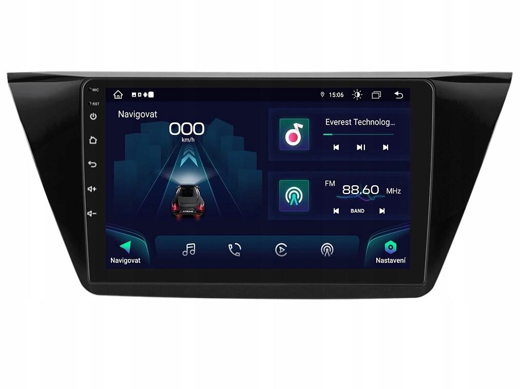 Xtrons 2DIN autorádio IAP12-XEV48 Android, Volkswagen Touran II
