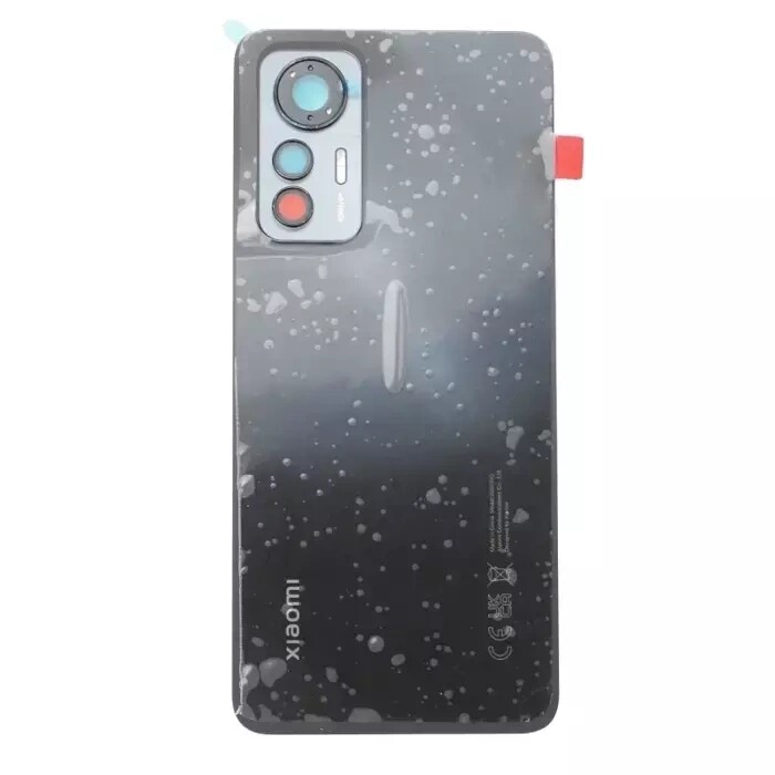 Originální Klapka Na Baterie Panel Black Xiaomi 12 Lite
