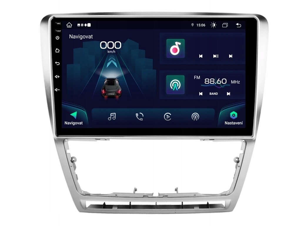 Xtrons 2DIN autorádio IAP12-XEV02 Android, Škoda Octavia II