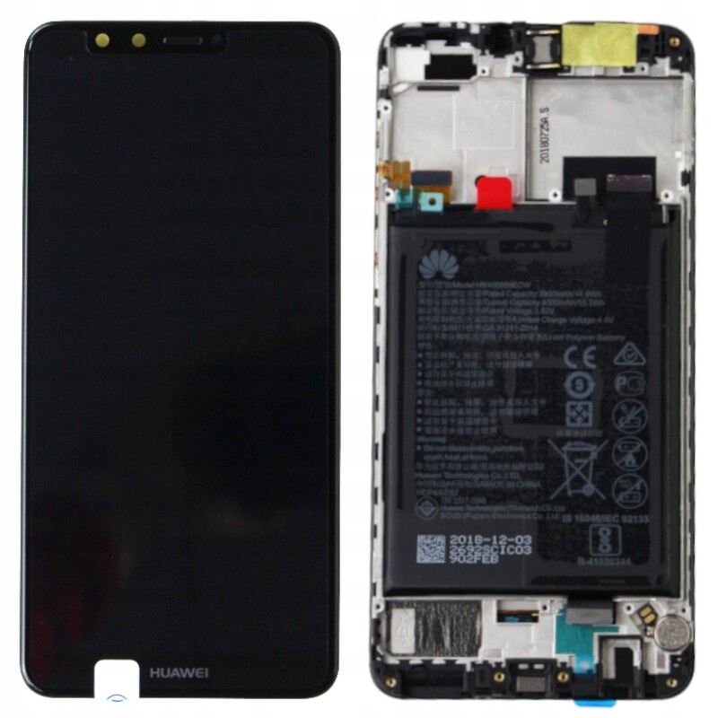 Originální LCD displej S Baterií Pro Huawei Y9 2018