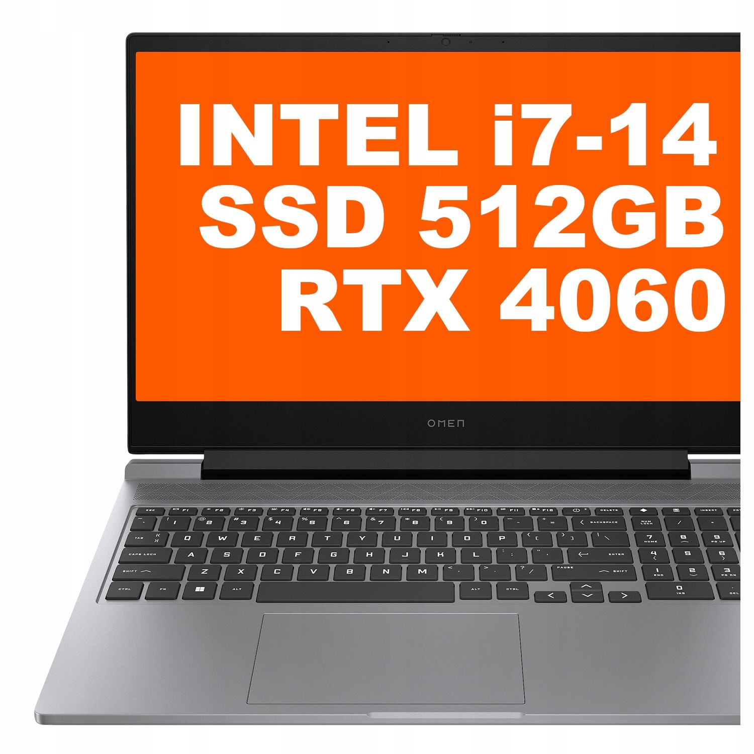 Herní Notebook Omen Hp 16 Intel i7-14 Rtx 4060 144Hz Připraven k hraní her