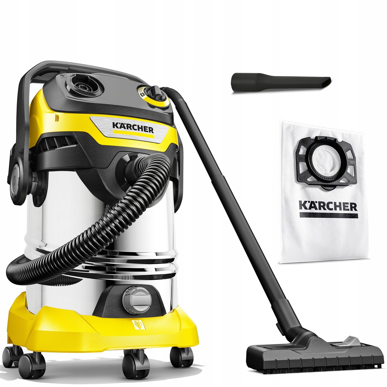 Karcher Wd 5 Vysavač Univerzální Ocelový Suchý/mokrý Foukání