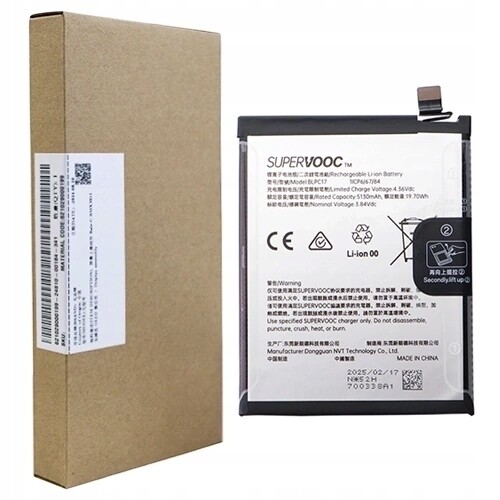 Baterie Akumulátor BLPC17 Realme 14 Pro+ Plus 5G 5000 mAh Nová Originální