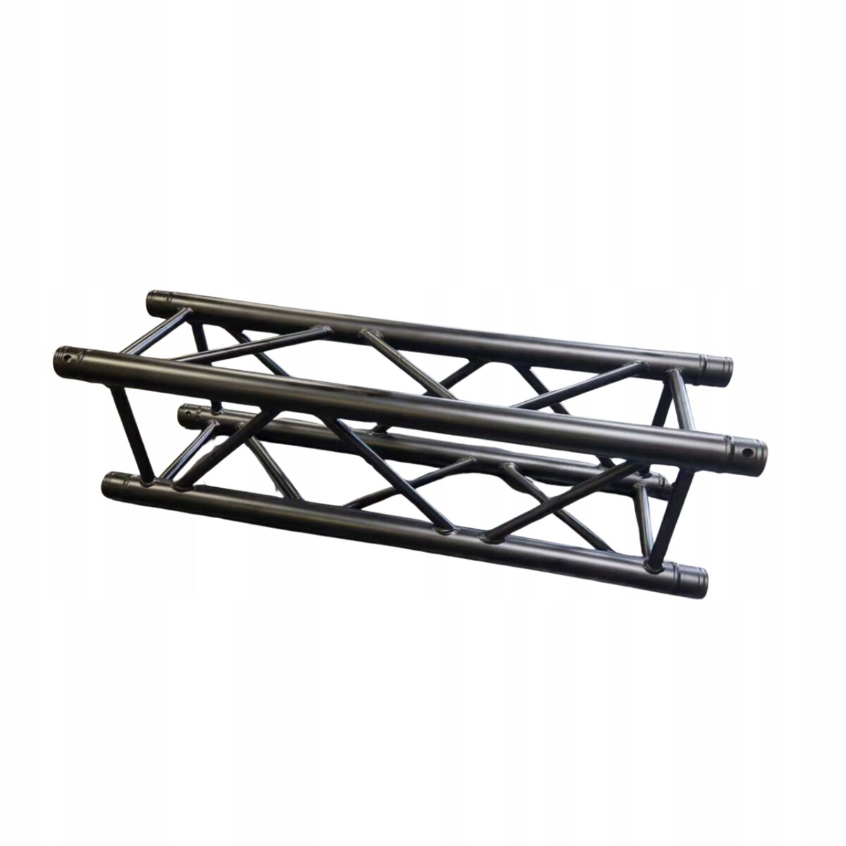 Mřížka scéna traverz osvětlení hliníková čtvercová černá 50x2 mm 1 m