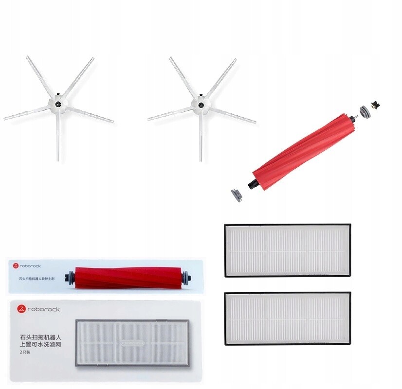 Sada originálních filtrů na kartáče Roborock S7 S7 maxv ultra S7 Pro ultra