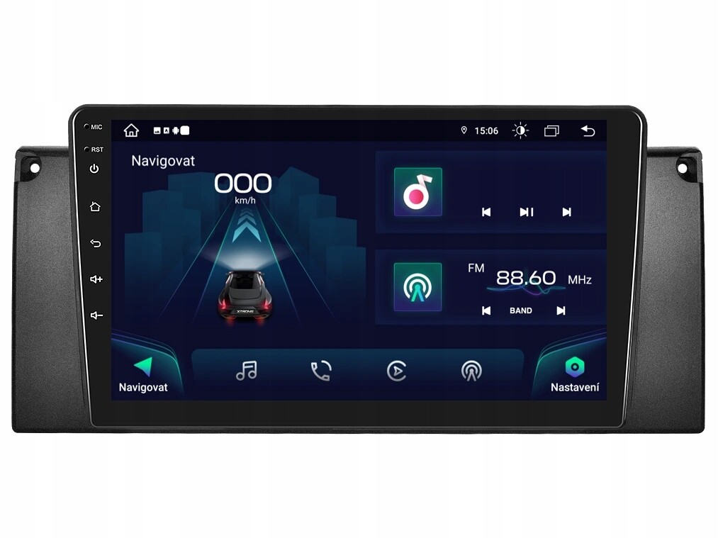 Xtrons 2DIN autorádio IAP12-XEV30 Android, Bmw E39 X5 E53