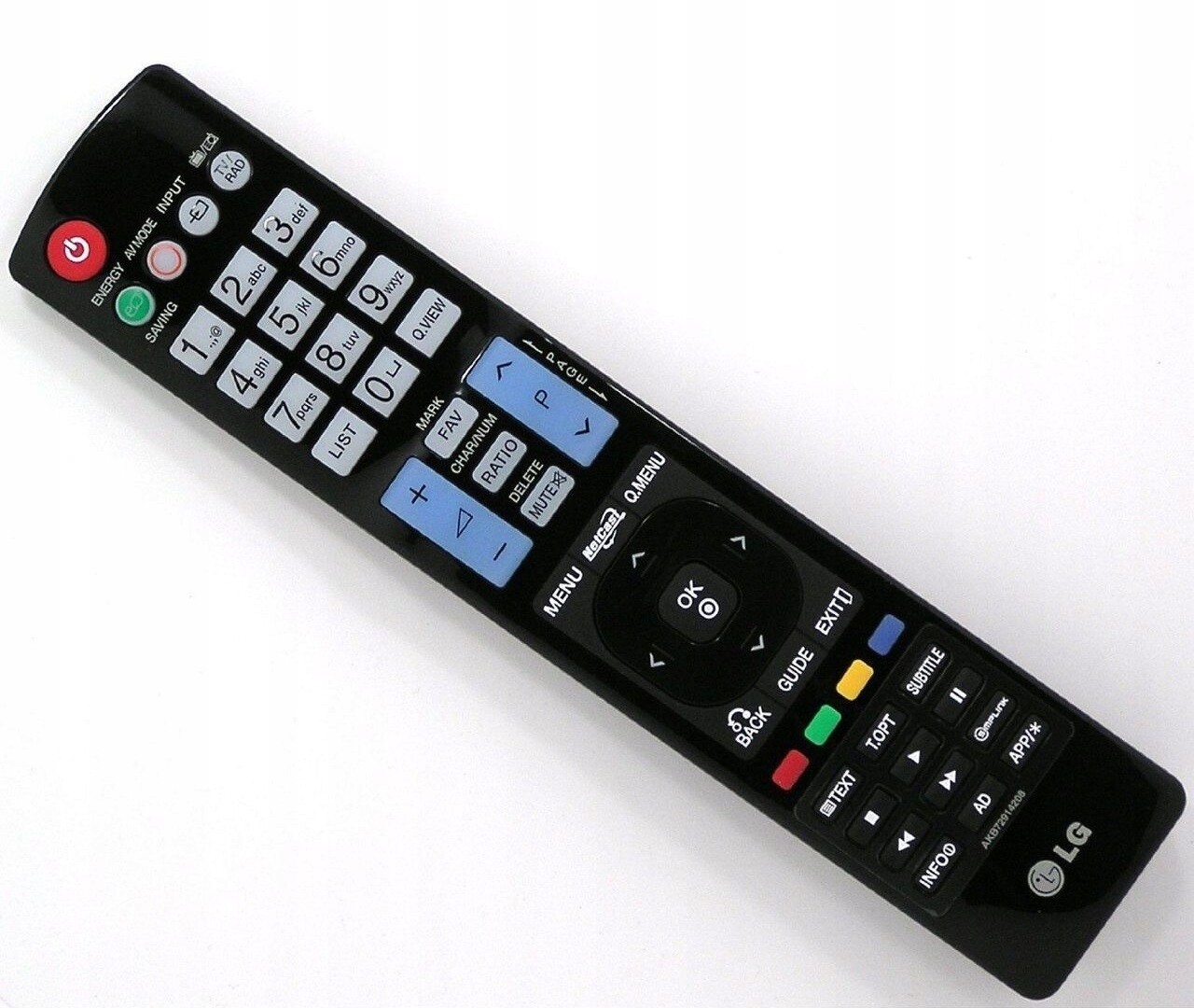 Tv dálkové ovládání pro televizor model AKB72914208 Originální s logem Lg Univerzální