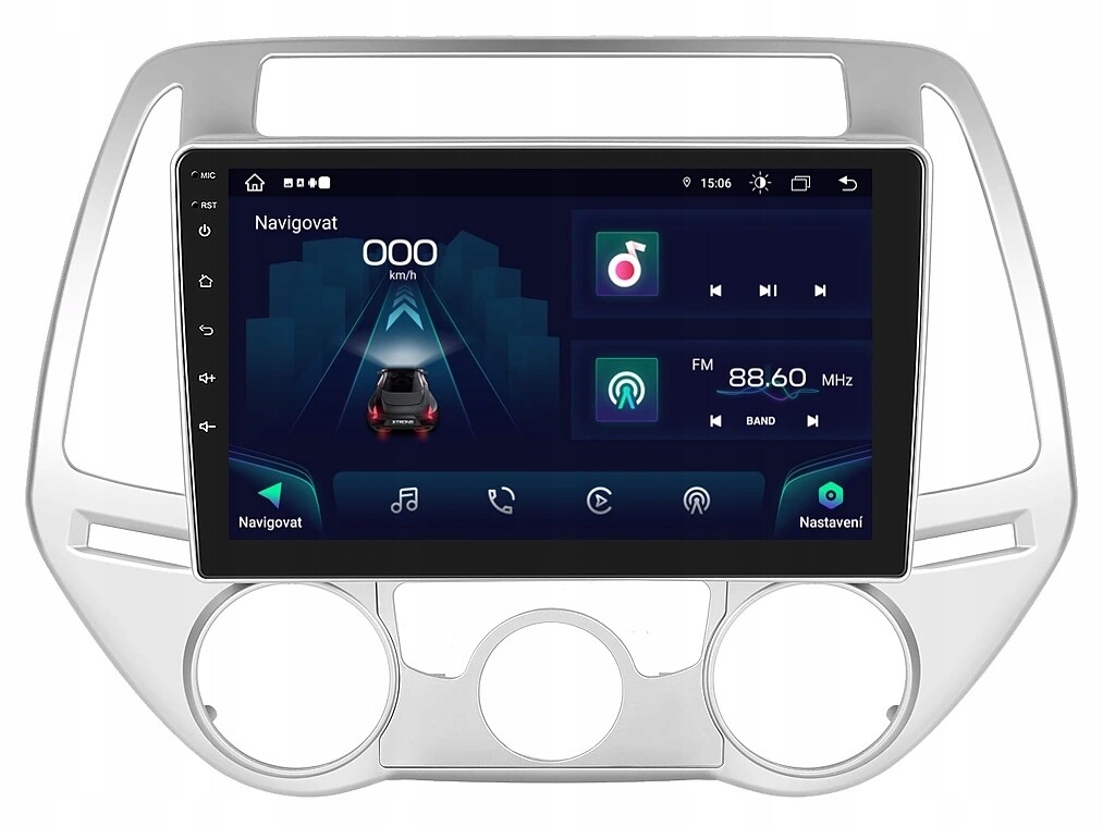 Xtrons 2DIN autorádio IAP12-XEV45 Android, Hyundai i20