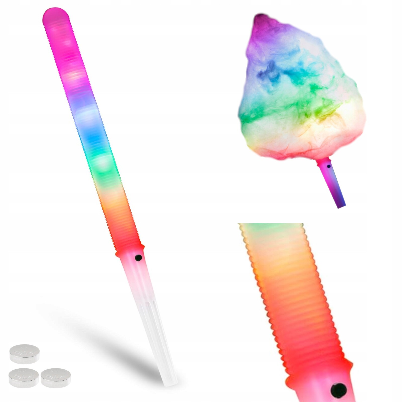 Led tyčinky Royal Catering 10011130-1 pro cukrovou vatu 50 kusů