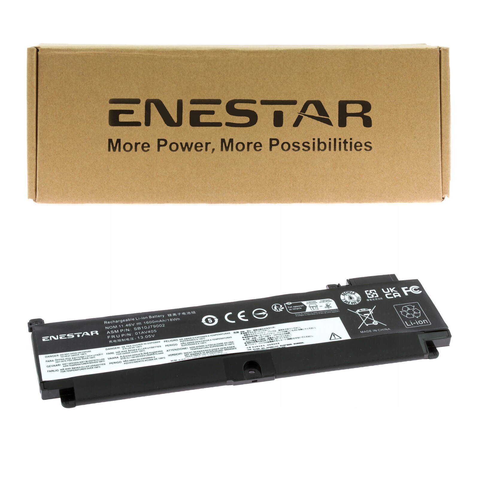 Prémiová baterie pro Lenovo 01AV405 01AV406 SB10J79003 ThinkPad T460s T470s