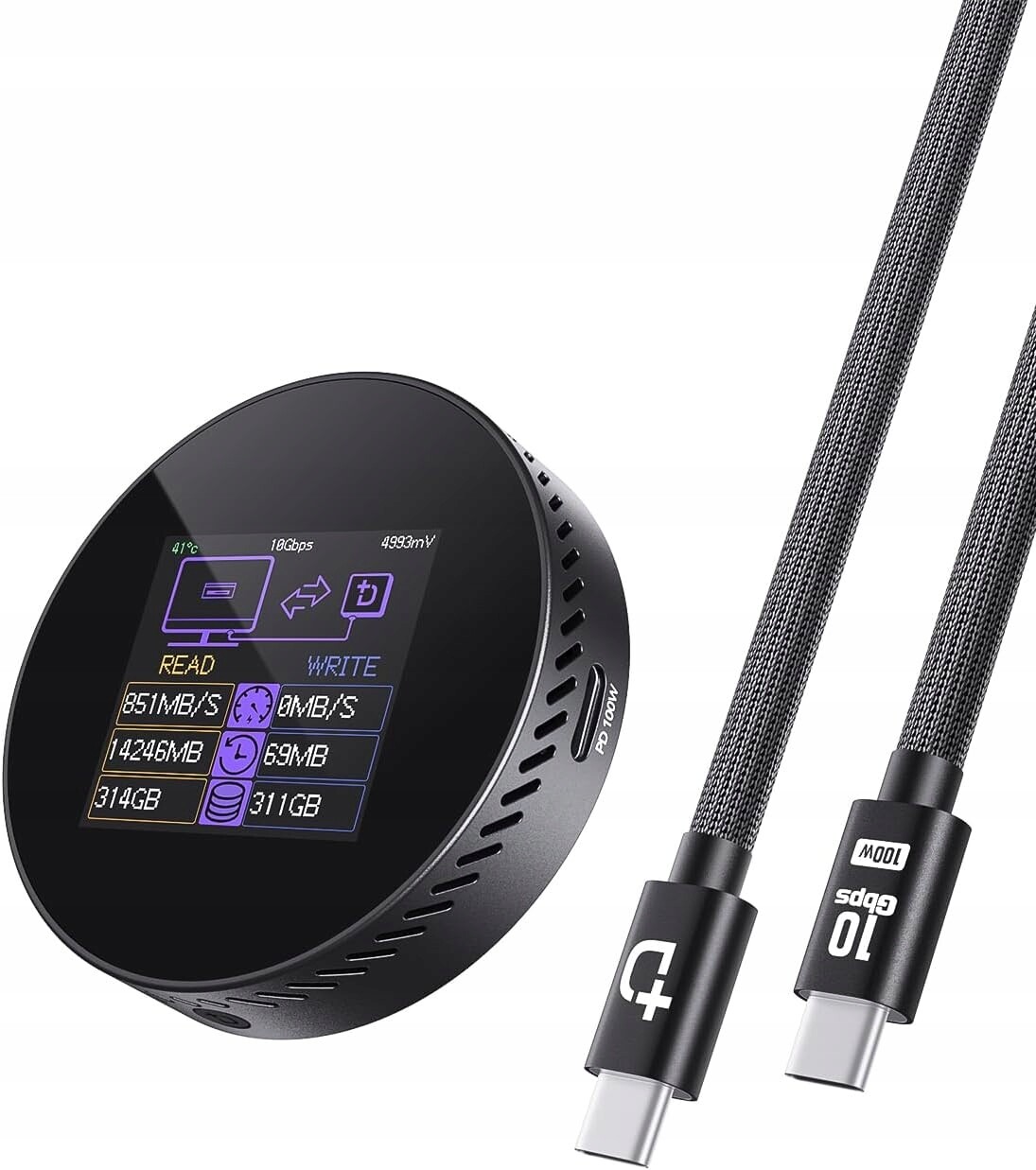 Dockcase Smart MagSafe M.2 NVMe Pouzdro pro natáčení v rozlišení 4K pro Kickstarter