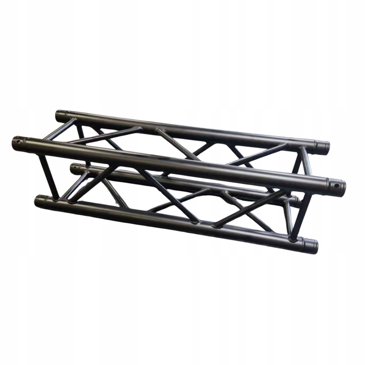 Mřížka scéna traverz osvětlení hliníková čtvercová černá 50x2 1,5 m