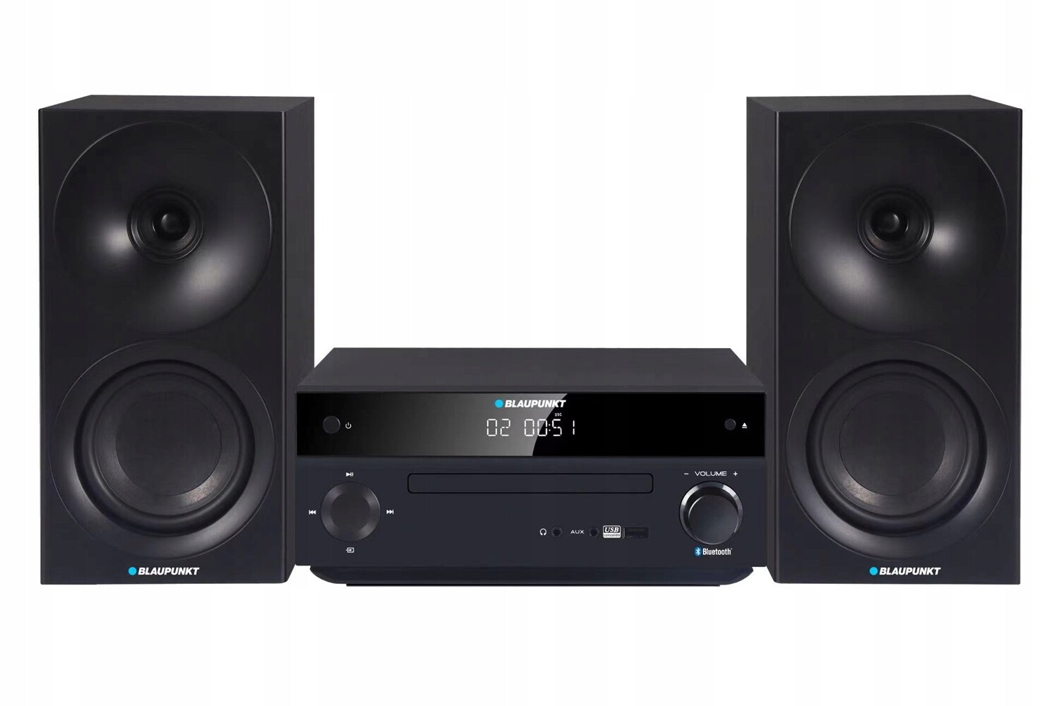 Mini věž Home Audio Bluetooth CD MP3 Usb Hdmi Blaupunkt MS30.2BT Black