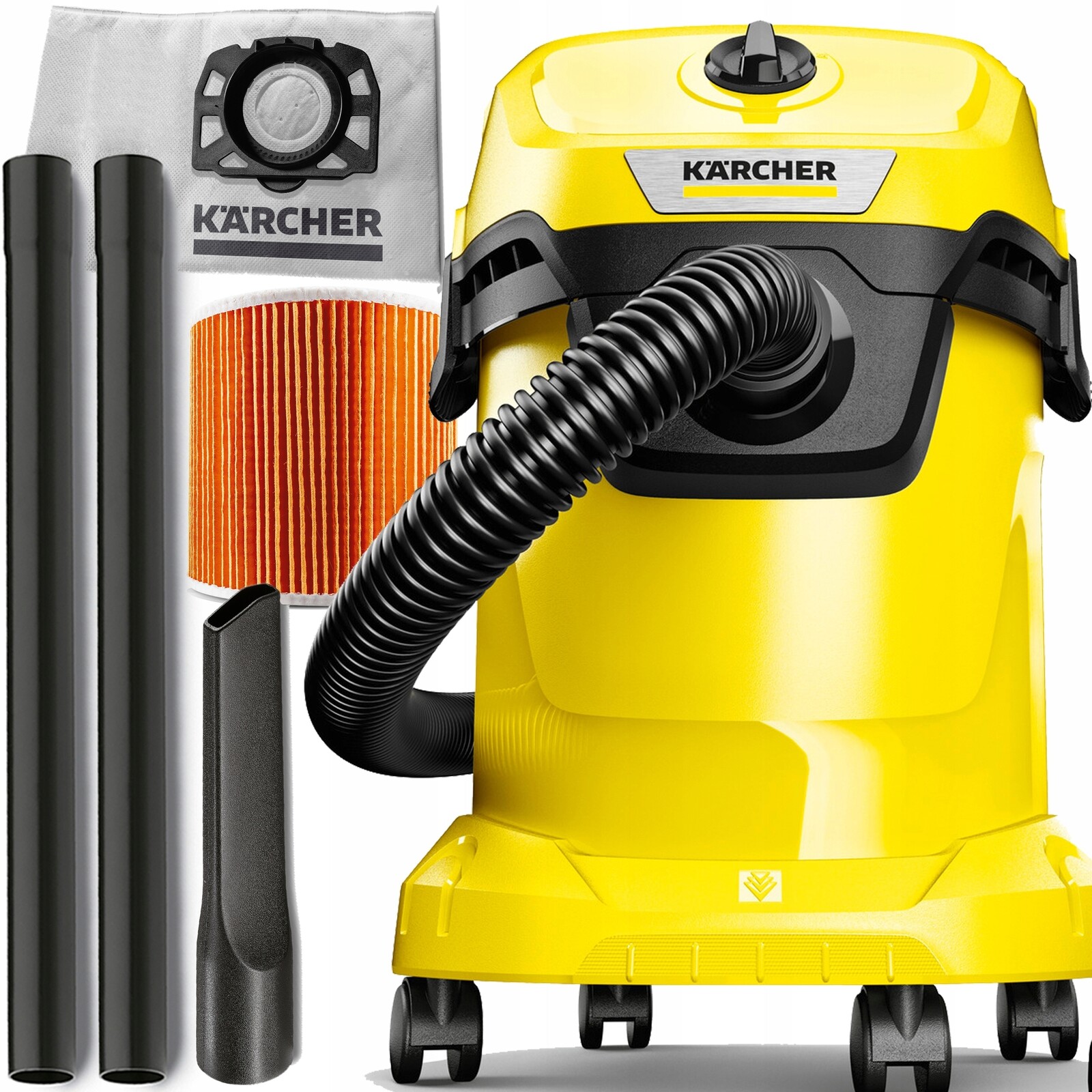 Vysavač Karcher Wd 3 Univerzální 1000W Suchý Mokrý