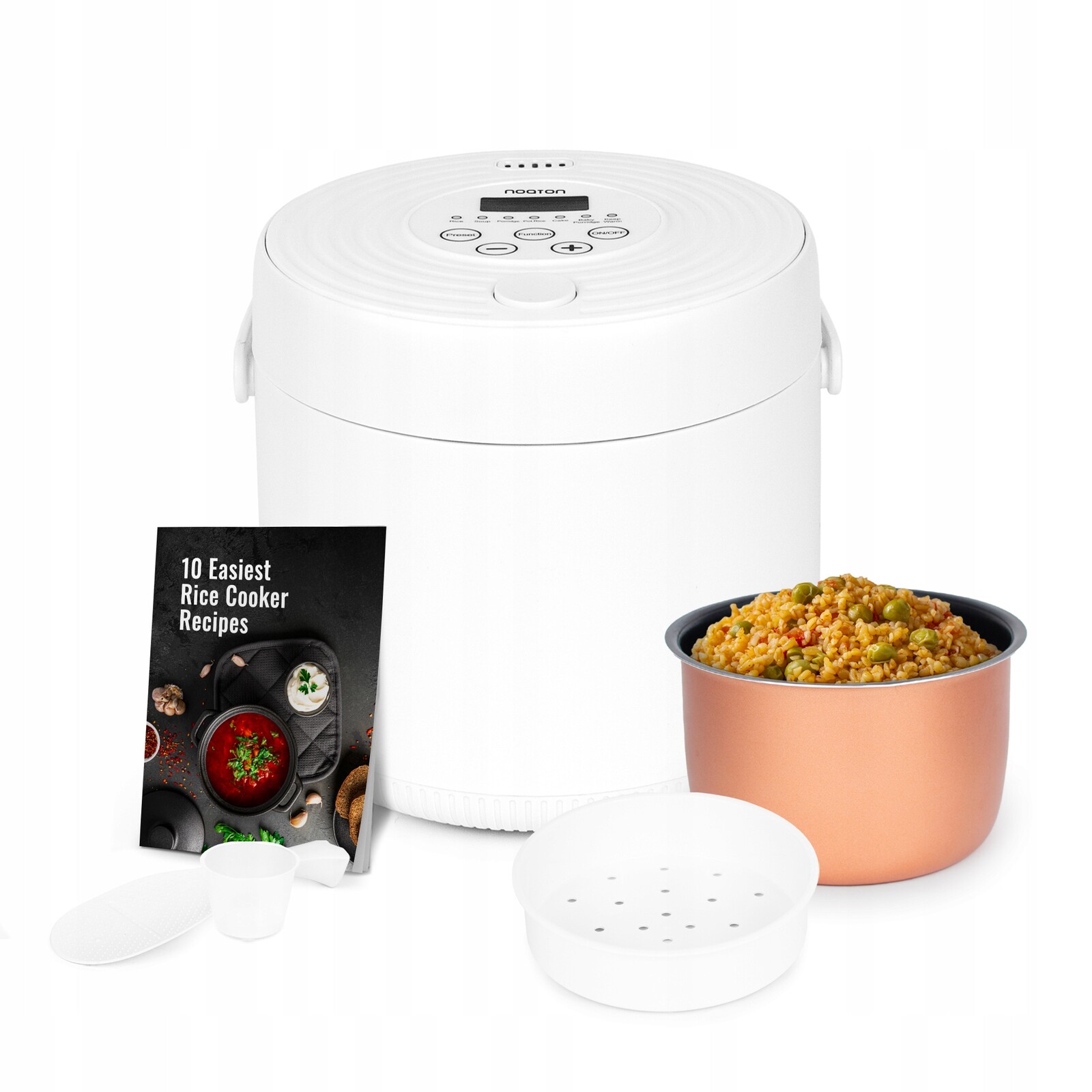 Noaton RC120W Rýžovar, 2 L, multivařič, 6 programů, 1-8 osob