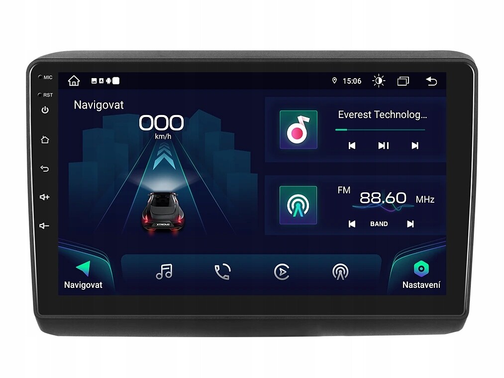Xtrons 2DIN autorádio IAP12-XEV54 Android, Fiat Peugeot Citroen