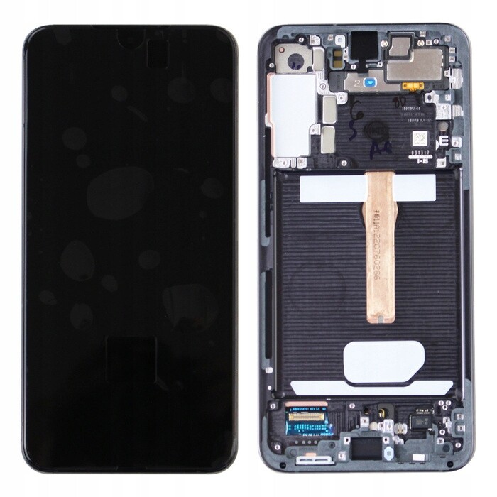 LCD Displej Samsung Galaxy S22+ Plus Originální Fantomová Černá Barva