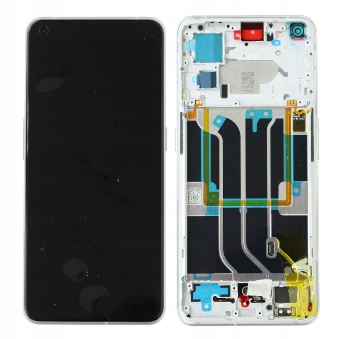 LCD displej Obrazovka Rámeček Digitizer Realme GT2 Pro White Nový Originální