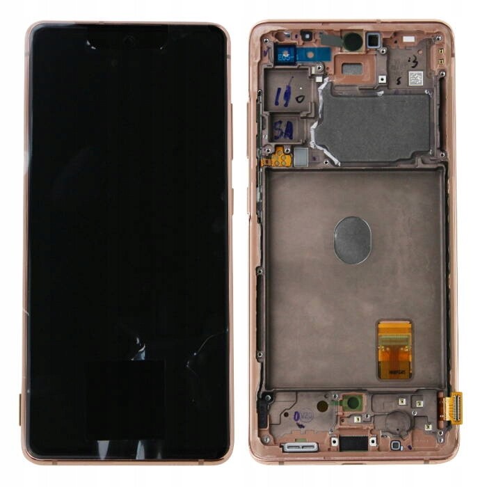 Samsung Galaxy S20 Fe G780 LCD Originální Displej, Oranžová Barva Displeje