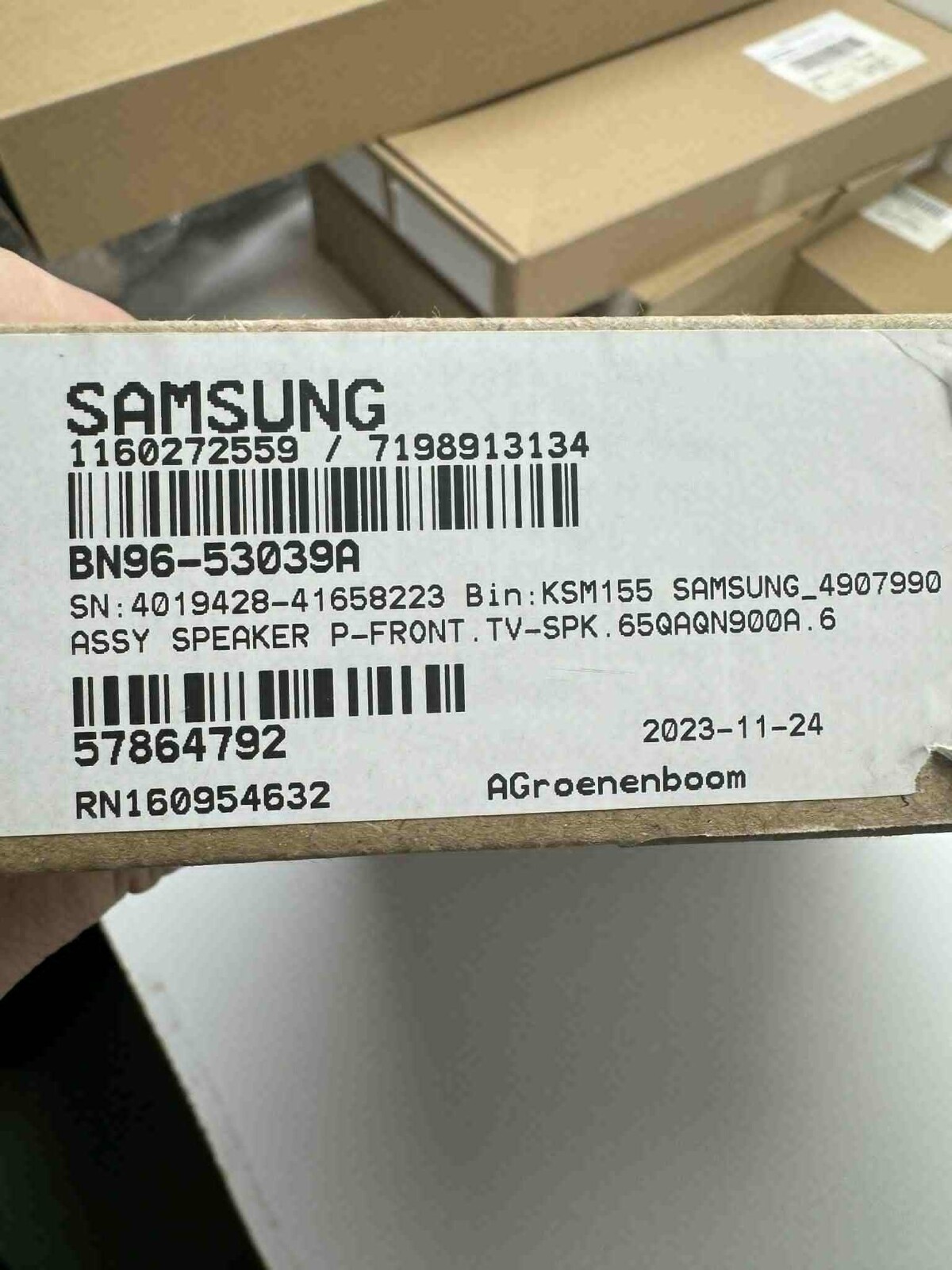 Samsung BN96-53039A Sada reproduktorů P-Front