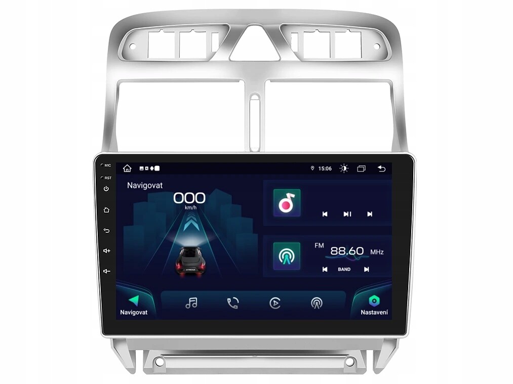 Xtrons 2DIN autorádio IAP12-XEV37 Android, Peugeot 307