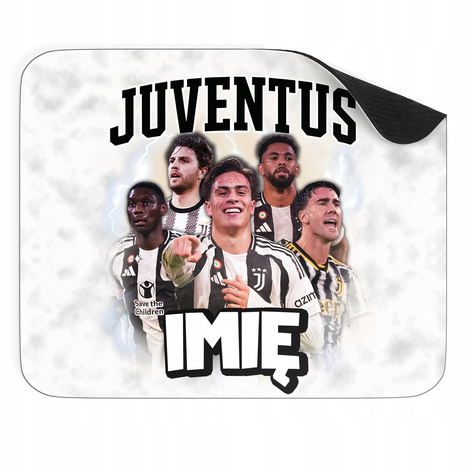 Podložka pod myš Juventus Yildiz Muani Locatelli Luis