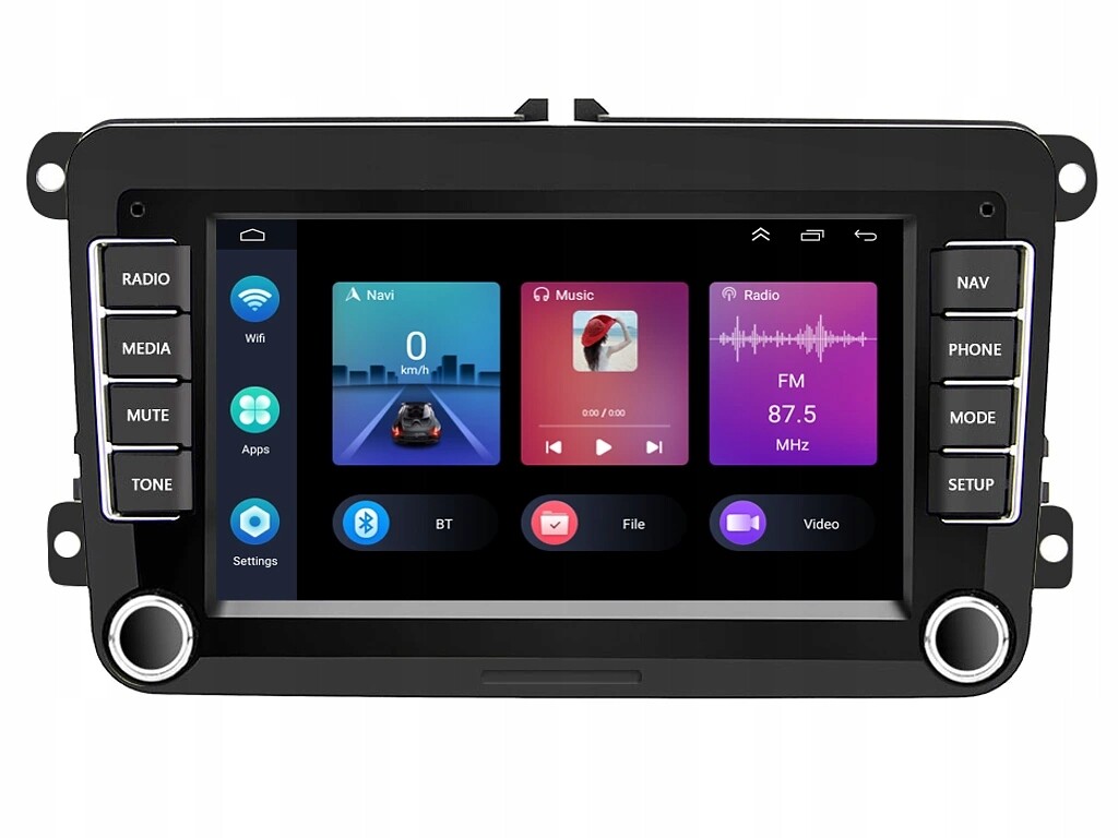 Podofo 2DIN autorádio A3040 Android s Gps