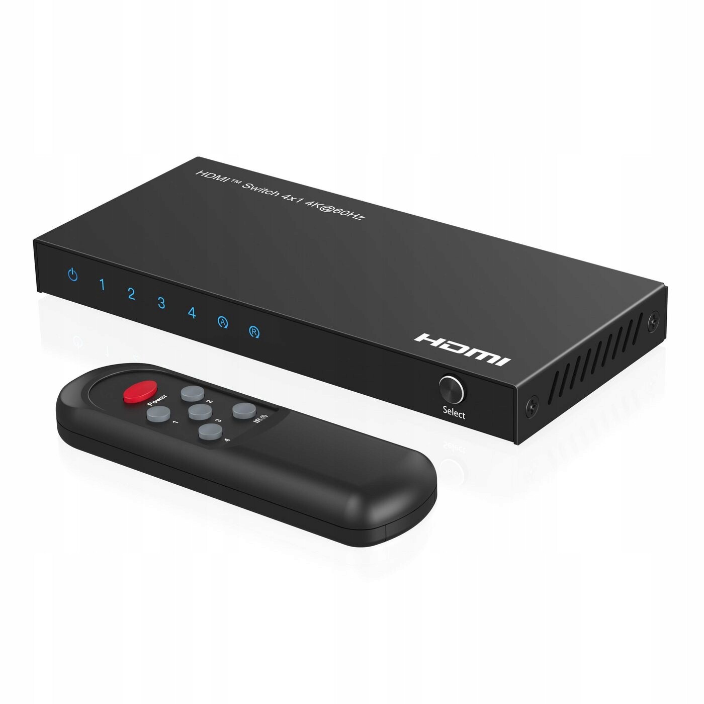 MicroConnect 4K@60Hz Hdmi Switch 4x1, Hdcp