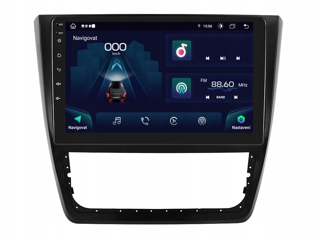 Xtrons 2DIN autorádio IAP12-XEV13 Android, Škoda Yeti