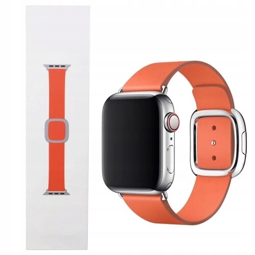 Originální Kožený Řemínek Modern Buckle Apple Watch 38/40/41 mm M Sunset