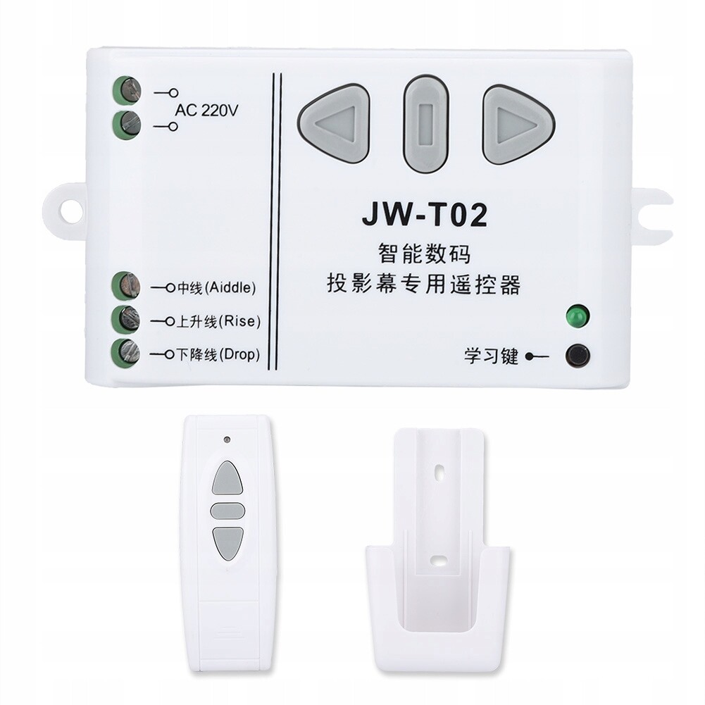 Bezdrátový Dálkový Ovladač Pro Elektrické Projekční Plátno 500 W 100 M